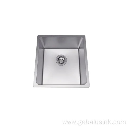 SUS304 Stainless Steel Pressed Single Bowl Kitchen Sink